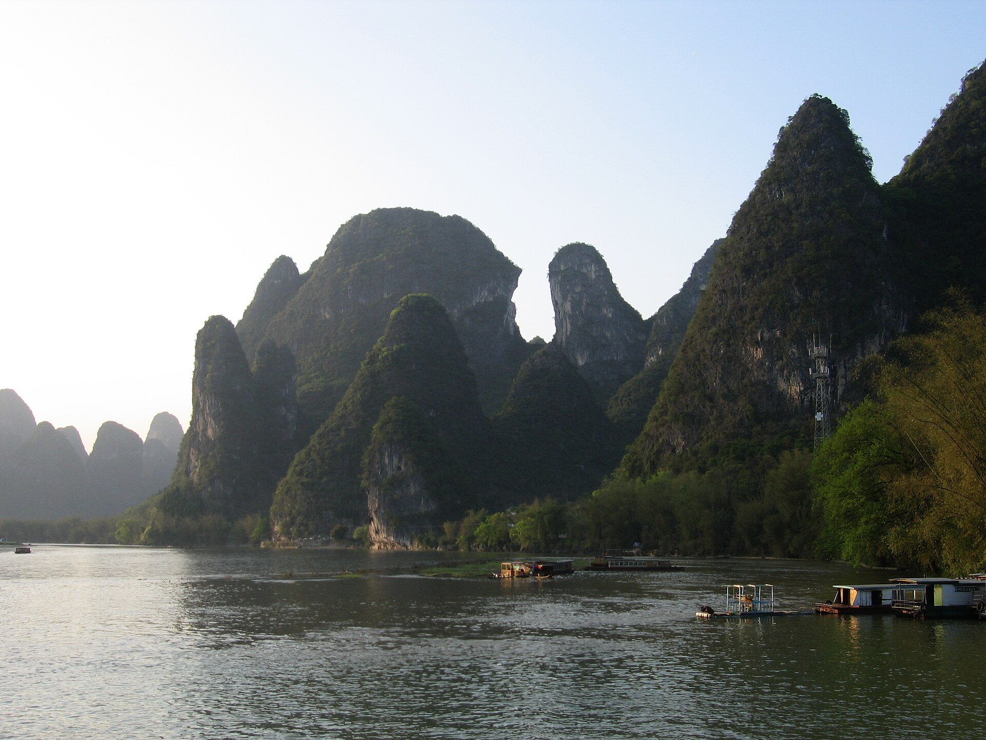 Li River cruise, Guilin